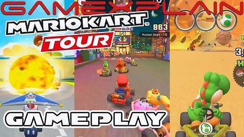 Mario kart tour mobile test