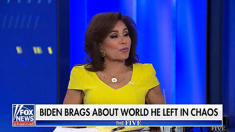 Judge Jeanine: Biden Gives Big Farewell Address To The World He Left In Chaos And Conflict