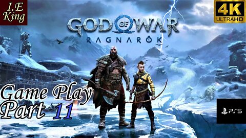 God Of War Ragnarok ❄ Walkthrough 4K60fps PS5 Full Game Part 11