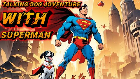 Talking Dog Joins Superman for an Amazing Mission