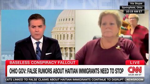 Springfield, Ohio Woman Talking About 'All Our Immigration Friends' Bullies Someone Out Of Frame