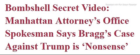 DOJ Chief of PA>Trump Indictments Perversion of Justice - Politically Motivated 13 mins.