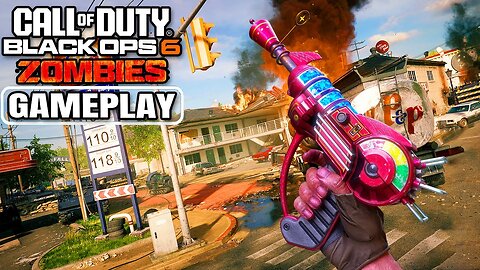 BLACK OPS 6 ZOMBIES - LIBERTY FALLS ZOMBIES GAMEPLAY + MULTIPLAYER GAMEPLAY REACTION!!! (COD NEXT)