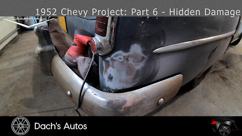 1952 Chevy Styleline Deluxe Rebuild: Part 6 - Hidden Damage!