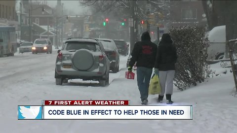 City of Buffalo opens warming centers during storm