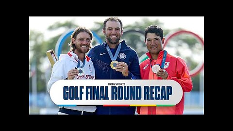 Scottie Scheffler Wins GOLD MEDAL In Men's Olympic Golf I CBS Sports