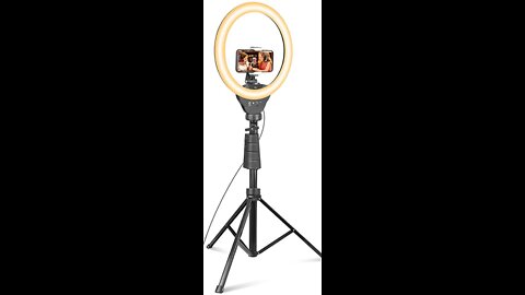 Ring Light with Tripod, Selfie Ring Light with 62'' Light Ring for Video.