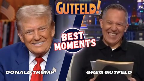 TRUMP at the GUTFELD show - Best Moments