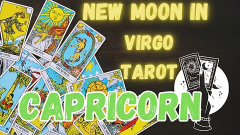 Capricorn ♑️- New Moon in Virgo tarot reading #capricorn #tarot #tarotary