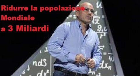 Roberto Cingolani at TEDxLecce 2013 -Ridurre la popolazione a 3 miliardi