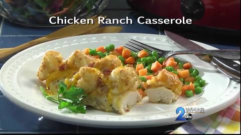 Mr. Food - Chicken Ranch Casserole