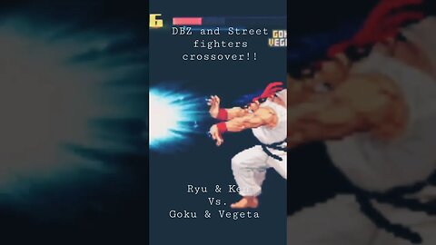 DBZ x SF Series #shortsfeed #shortsvideo #gaming #mugen #shorts #short #dbz #sfv #goku #ryu #vegeta