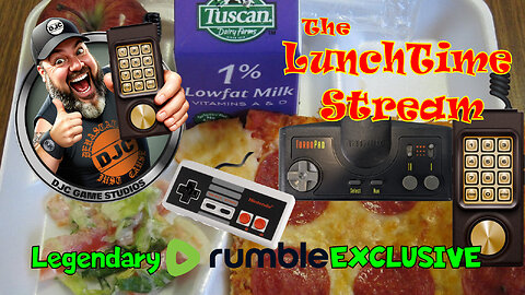 The LuNcHtiMe StReAm - LIVE Retro gaming with DJC - RUMBLE Exclusive