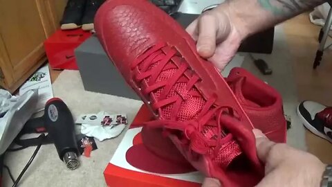 #SHOEPALACE UNBOXING REVIEW "NIKE AIR PYTHON PRM" Red October/Gym Red (Heat4Dae's23)