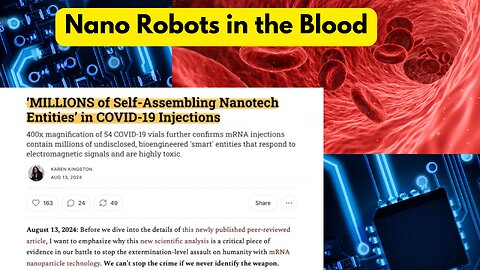 Nano Robots In The Blood