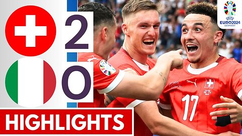 🔴 Extended Highlights: Switzerland vs. Italy (2-0) || EURO 2024 Round of 16