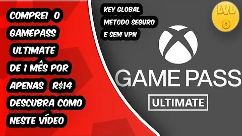 Comprei o Gamepass Ultimate de 1 Mês Por Apenas R$14 Descubra neste Vídeo Método Seguro e Sem VPN