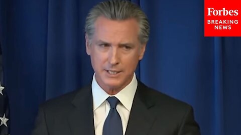 California Gov. Gavin Newsom Asked If Pendulum Is Swinging Among Dems To Get Tougher On Retail Theft