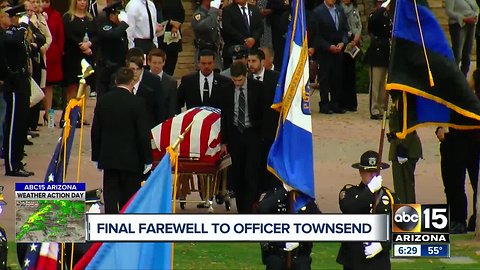 Funeral held for fallen Salt River Officer Clayton Townsend