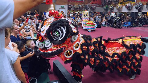 Lion Dance Blessing Balcatta School Chinese New Year Western Australia