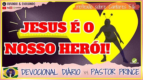 E AGORA?! QUEM PODERÁ NOS DEFENDER??? JESUS, NOSSO HERÓI! | Pastor Joseph Prince | DEVOCIONAL