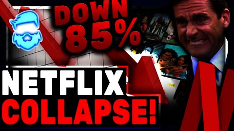 Netflix COLLAPSES Losing 500,000 Customers & Down 85% As Disney Plus & HBO Max Thrive