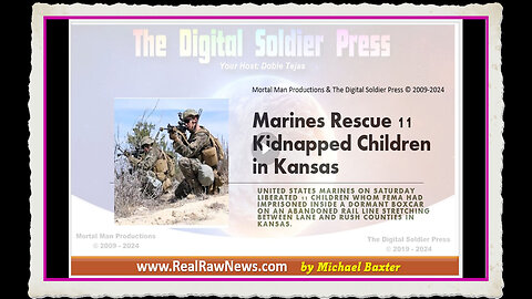 u.s. Marines Rescue 11 Kidnapped Children from Human Traffickers in Kansas