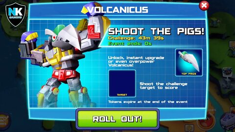 Angry Birds Transformers - Volcanicus Event - Day 7 - Featuring Volcanicus