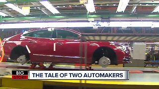 The tale of two automakers