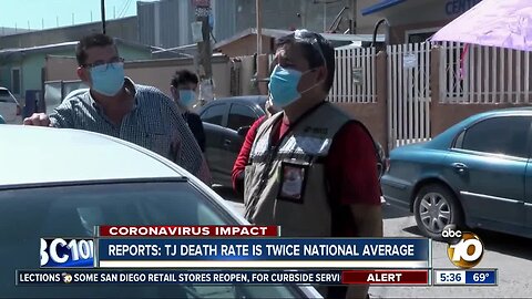 Virus deaths surge in TJ, critical period extended for another week