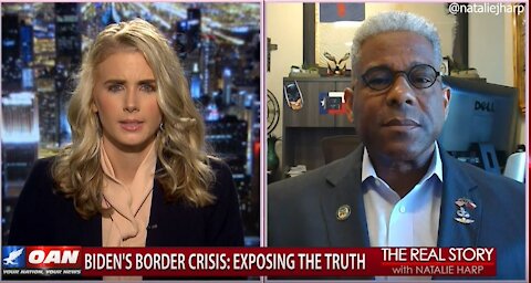 The Real Story - OANN Conditions at the Border with Lt. Col. Allen West