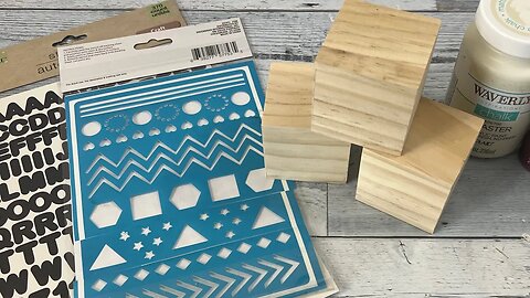 Patriotic Shelf Sitter DIY || Using Dollar Tree Wooden Cubes || Just 1 EASY Craft