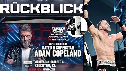 #aewdynamite WRESTLING RÜCKBLICK DEUTSCH Adam Copeland, Jay White will Gold, "Timeless" Toni Storm