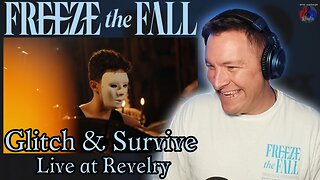 Freeze the Fall 🇨🇦 Glitch & The Warning "Survive" cover | Live at Revelry | DaneBramage Rocks Reacts