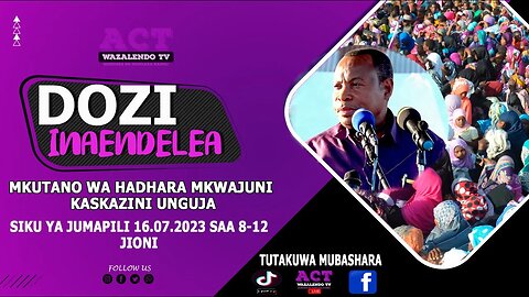 #LIVE 🔴DOZI INAENDELEA JIMBO LA MKWAJUNI KASKAZINI UNGUJA MAZITO YAIBUKA USIOYAFAHAMU #actwazalendo