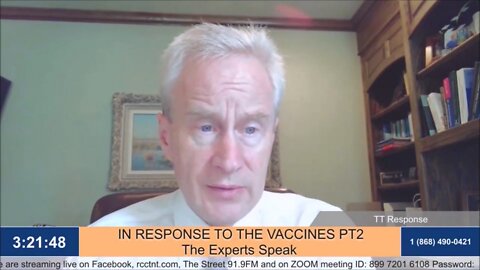 In Response To The Vaccine - The Experts Speak Dr's McCullough McDowell ao 28-08-2021