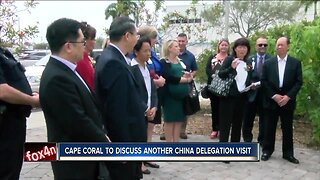 Cape Coral to discuss another China delegation visit