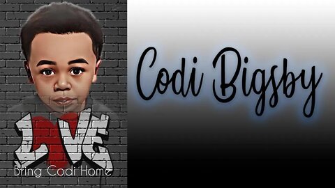 LIVESTREAM - Coming together for Codi - Codi Bigsby - UPDATES