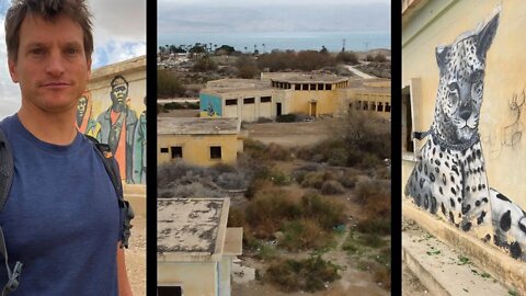 Abandoned Military Base turned into Huge Graffiti Zone (The Dead Sea) #EasyTour