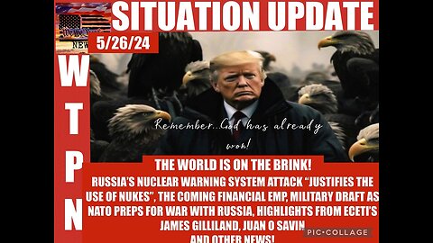 Situation Update: The World Is On The Brink! Russia's Nuclear Warning System Attack "Justifies The Use Of Nukes!" Coming Financial EMP! Military Draft As NATO Preps For War With Russia!