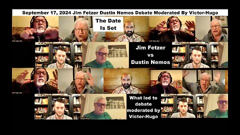 Jim Fetzer Dustin Nemos Clash Over Evolution Flat Earth The Great Flood As Victor Hugo Intercedes