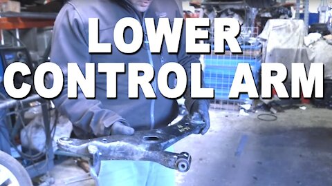 How to remove a lower control arm - 2012 Subaru Forester