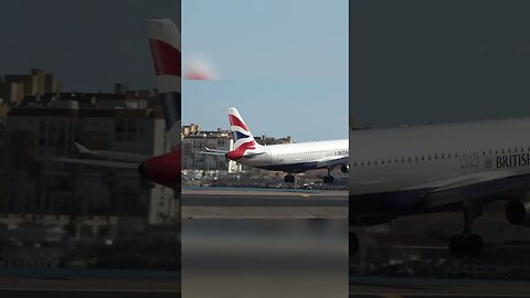 Gibraltar Airport; British Airways Touchdown