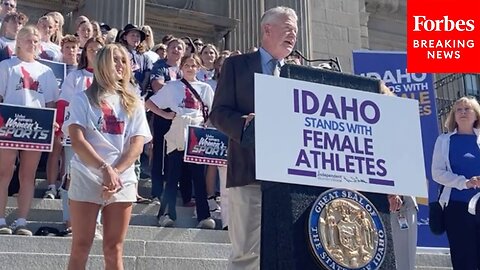 BREAKING NEWS: Riley Gaines Joins Idaho Governor To Promote Barring Trans Athletes In Women's Sports