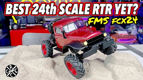 Best 24th Scale RTR Yet? The FMS FCX24 Unboxing & First Run