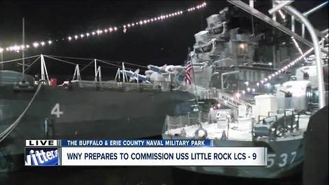 USS Little Rock Association gears up for special ceremony ahead of commissioning ceremony for the USS Little Rock LCS-9