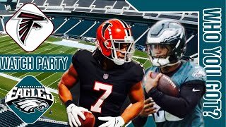 Atlanta Falcons vs Philadelphia Eagles | Play by Play & Live Reaction Stream | NFL 2024 GAME 2