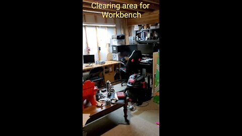 Clearing Area for Workbench build