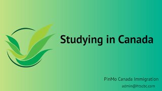 Studying in Canada