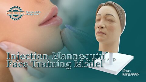 Facial Injection Manikin with Feminine Features – Nana Model